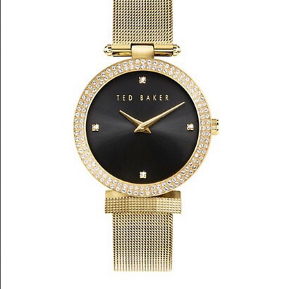Ted Baker Bow Stainless Steel Bracelet Watch